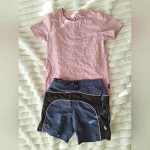 Volcom Shirt & Quick Dry Swim Short Set